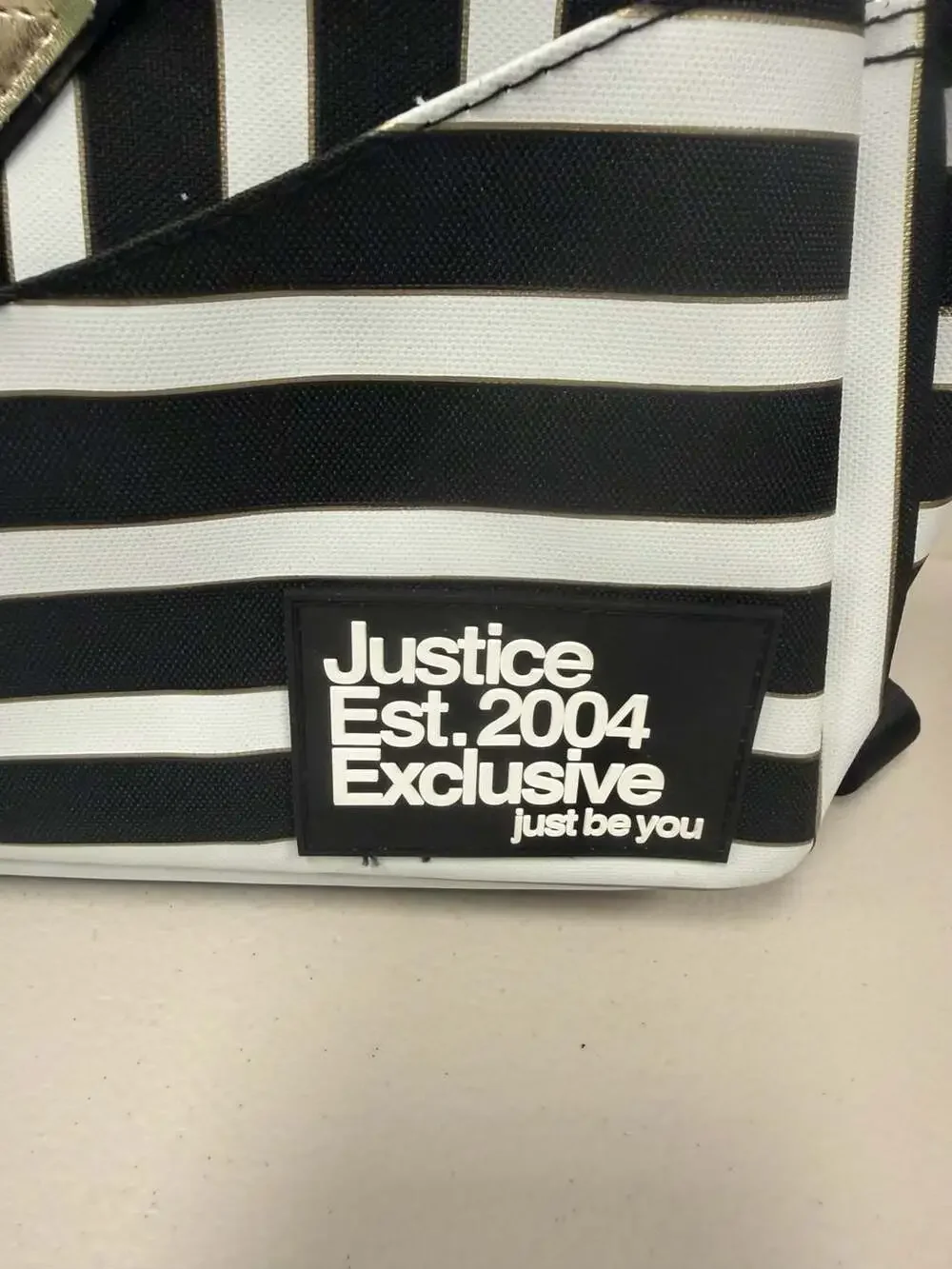 Justice Girls Initial 'K' Backpack and Matching Wristlet Set NWT